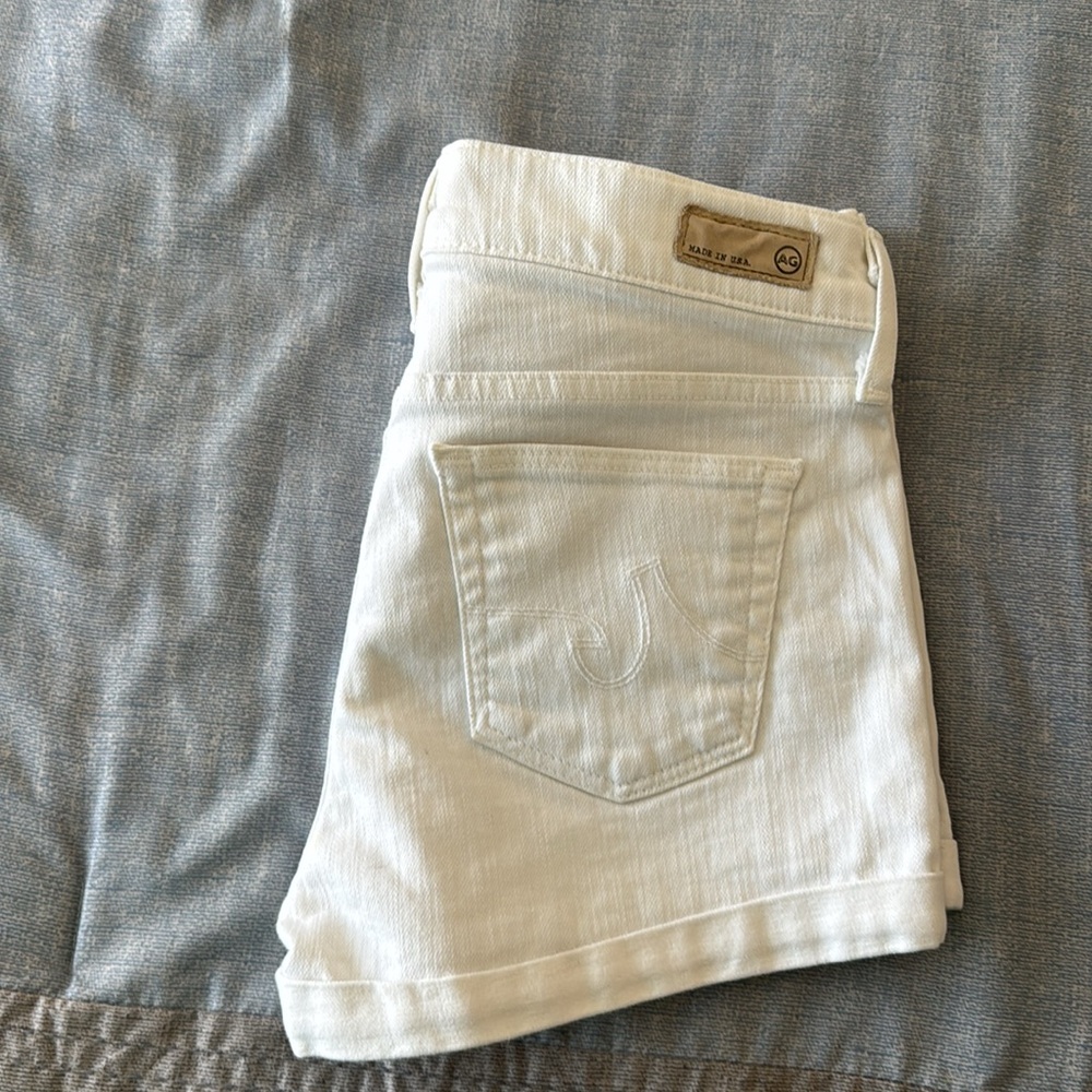 The pixie AG White Denim Shorts like new - Picture 5 of 7